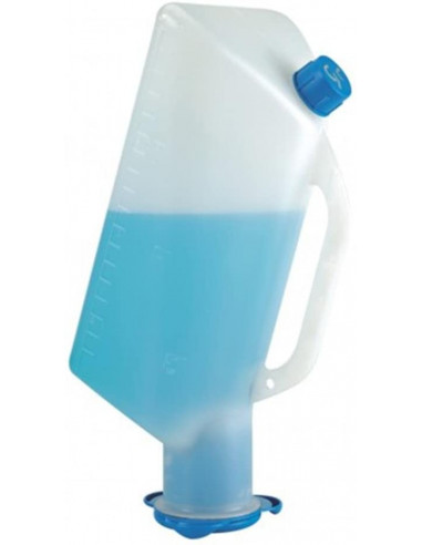 URINAL AVEC COUVERCLE ANTI-REFLUX UROLIS