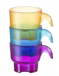 TASSE SANS BISPHENOL BLEUE