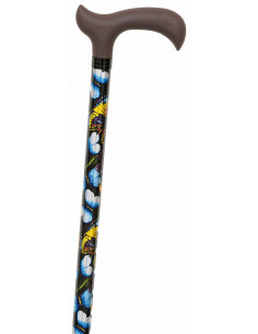 CANNE DERBY RÉGLABLE PAPILLON