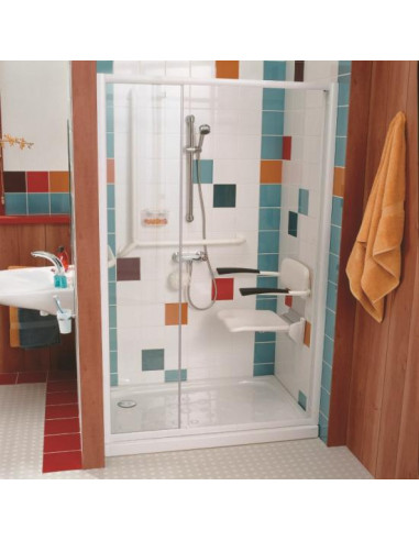 SIÈGE DE DOUCHE RABATTABLE AVEC...