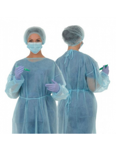 BLOUSE ISOLATION EN PE NT-SACHET DE 10