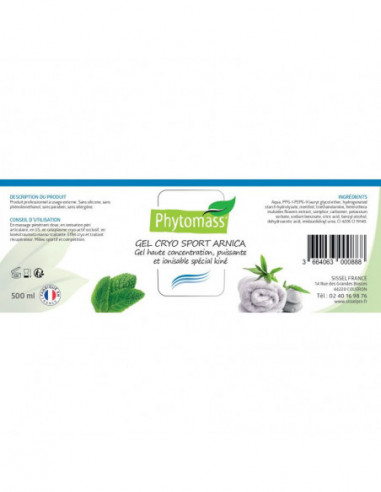 GEL CRYO SPORT ARNICA 500ML