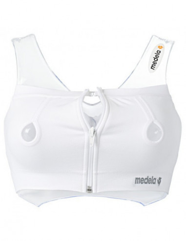 BUSTIER EASY EXPRESSION BLANC MEDELA MEDICAL PARTNER