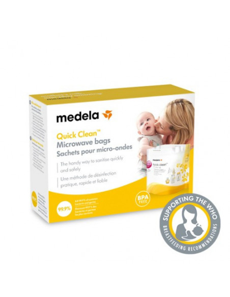 SACHETS DE DÉSINFECTION QUICK CLEAN MEDELA MEDICAL PARTNER