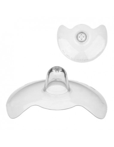 Medela - Bouts de sein Medela Contact - Sans BPA, silicone souple  ultra-fin, lot de 2, 16mm, taille S : : Bébé et Puériculture