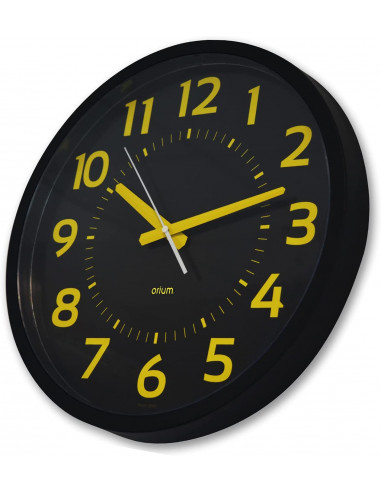 HORLOGE CONTRASTE SILENCIEUSE