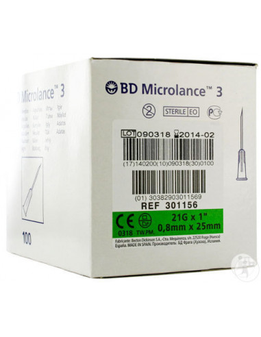 AIGUILLES HYPODERMIQUES BD MICROLANCE MEDICAL PARTNER